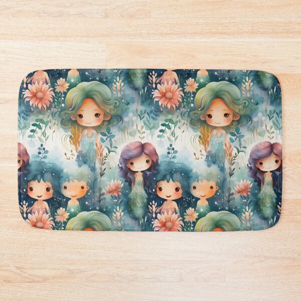 Item preview, Mermaids Pattern 8 designed and sold by DigitalPatternx.