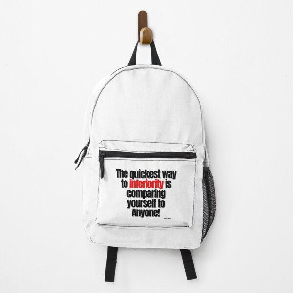 Item preview, The quickest way to inferiority is comparing yourself with anyone! designed and sold by Finds.