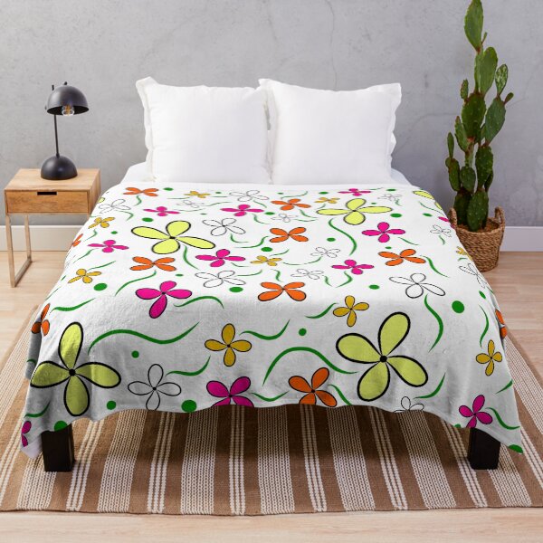 Item preview, blooming flower on a flower meadow designed and sold by rhnaturestyles.