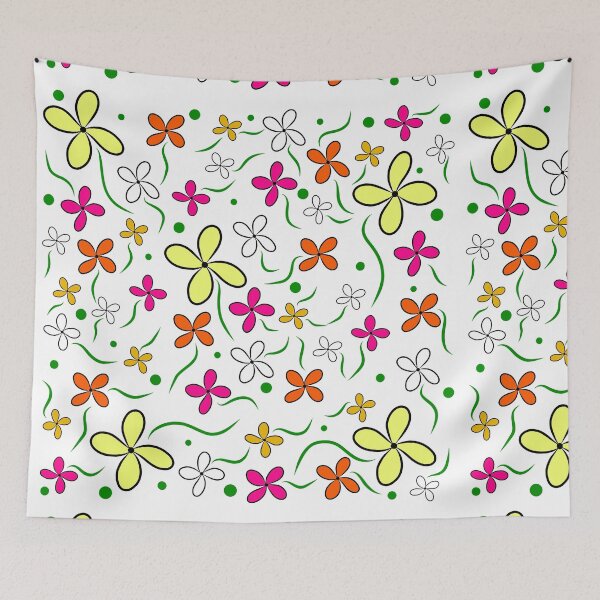 Item preview, blooming flower on a flower meadow designed and sold by rhnaturestyles.