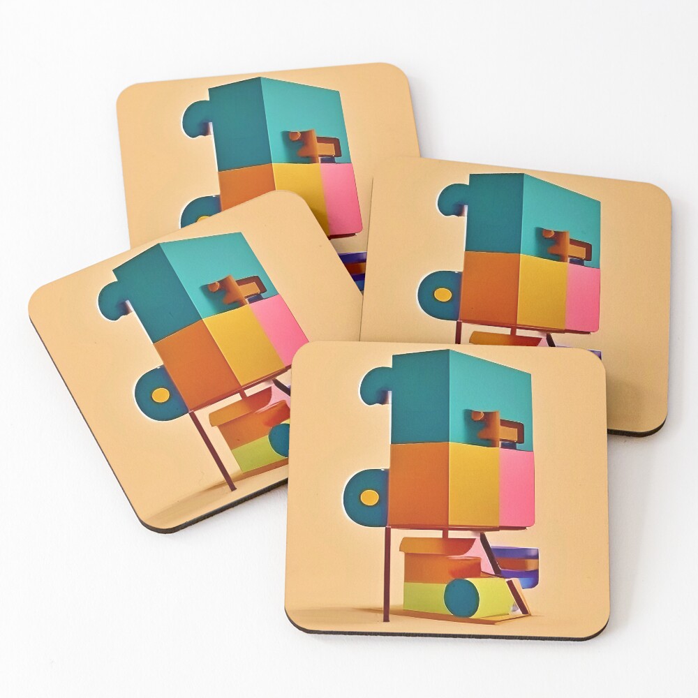 Item preview, Coasters (Set of 4) designed and sold by wriga.