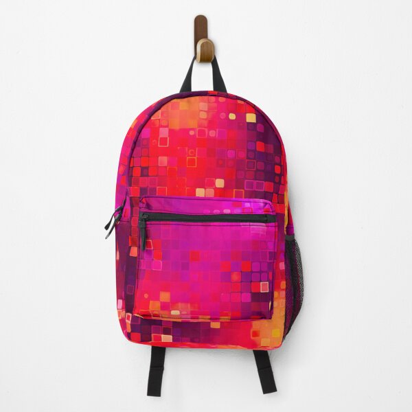 Item preview, Pink and orange little squares designed and sold by Caphira.