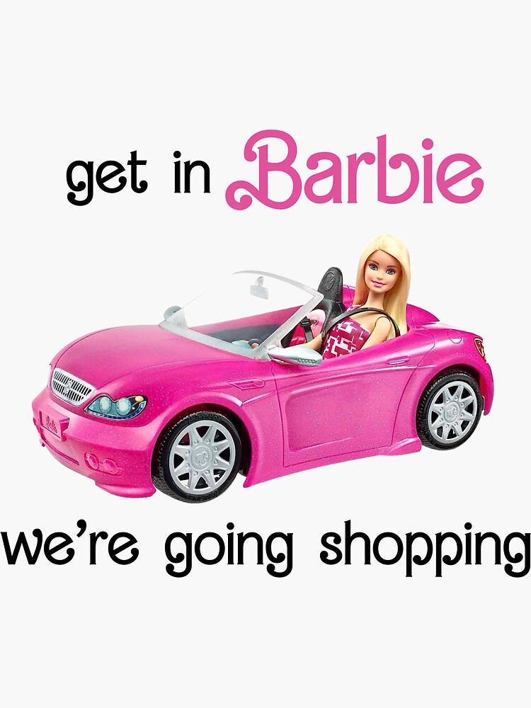 Barbie on sale goes shopping