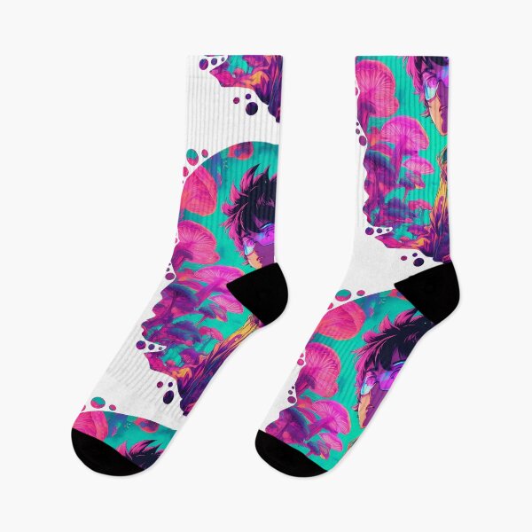 Item preview, Anime Akira Girl Walking through a Mushroom Psychedelic Trip Acid designed and sold by wojysmokes.