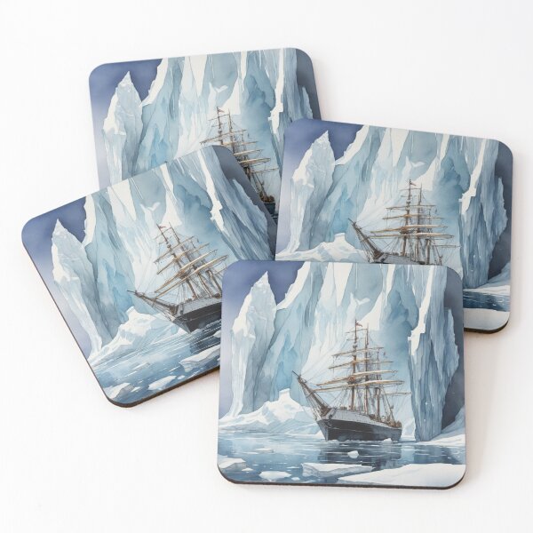 Item preview, Frozen Iceberg Expedition designed and sold by ArtbyAdrian.