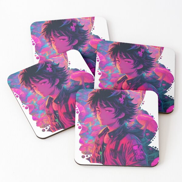 Item preview, Anime Akira Girl Walking through a Mushroom Psychedelic Trip Acid 2 designed and sold by wojysmokes.