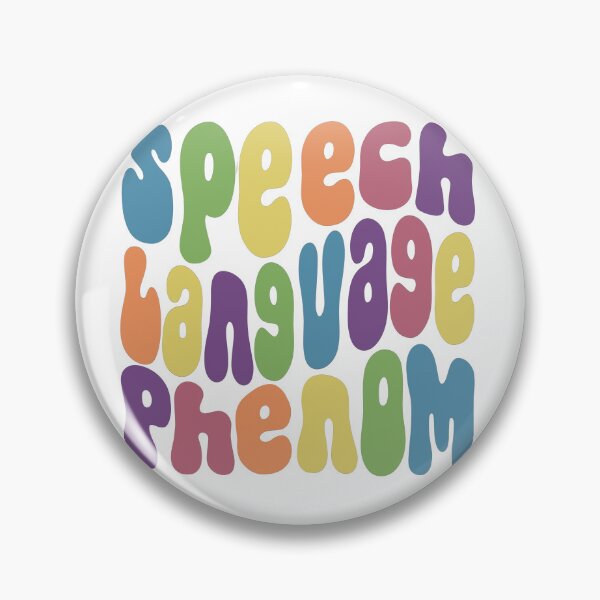 Artikelvorschau, SLP Speech Language Phenom in Regenbogenfarben entworfen und verkauft von spedhelper.