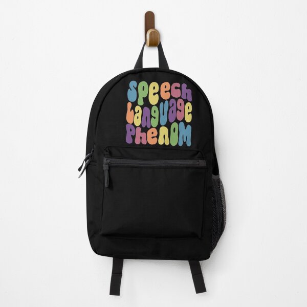 Item preview, SLP Speech Language Phenom in rainbow colors designed and sold by spedhelper.