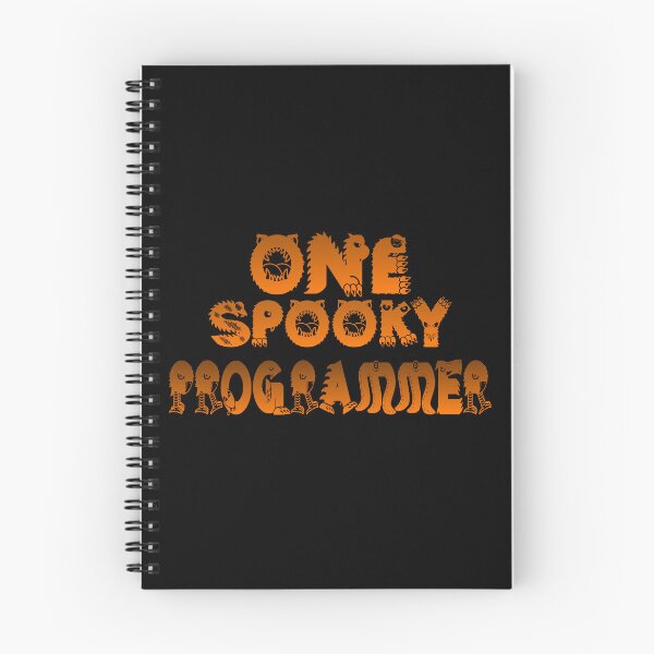 Item preview, One Spooky Programmer designed and sold by ThiagoSDantas.