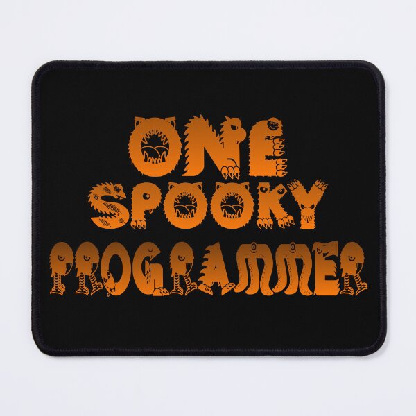 Item preview, One Spooky Programmer designed and sold by ThiagoSDantas.