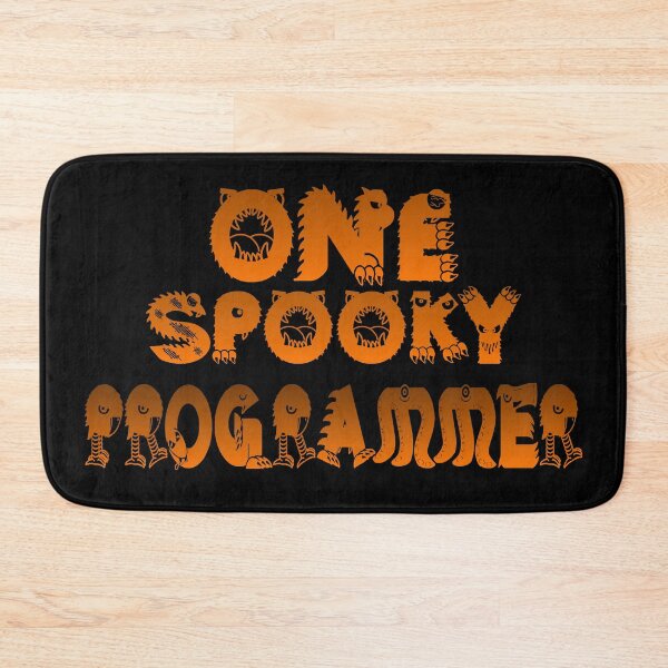 Item preview, One Spooky Programmer designed and sold by ThiagoSDantas.