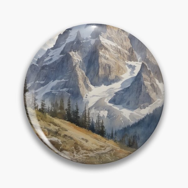 Item preview, Majestic Winter Mountain  designed and sold by ArtbyAdrian.