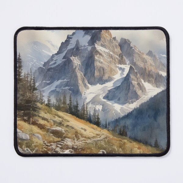 Item preview, Majestic Winter Mountain  designed and sold by ArtbyAdrian.