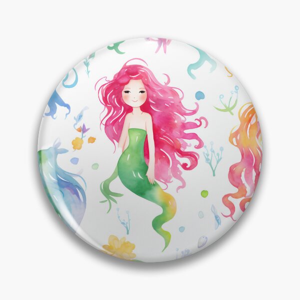 Item preview, Mermaids Pattern 9 designed and sold by DigitalPatternx.