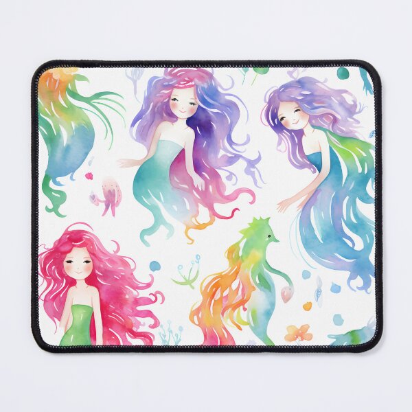 Item preview, Mermaids Pattern 9 designed and sold by DigitalPatternx.