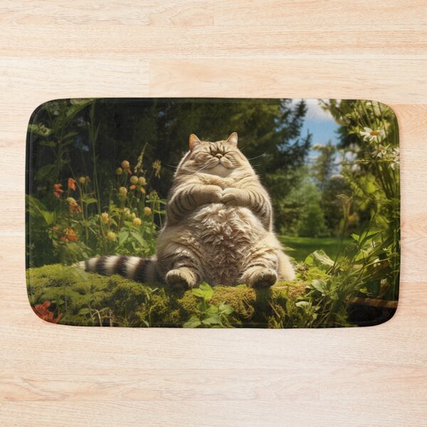 Item preview, Chonky Cat Living His Best Life designed and sold by Oh Halo Berry.