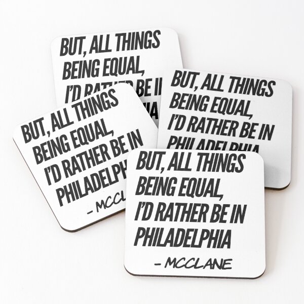 Item preview, But all things Equal , i'd rather be in Philadelphia  designed and sold by Soccer4ja9.