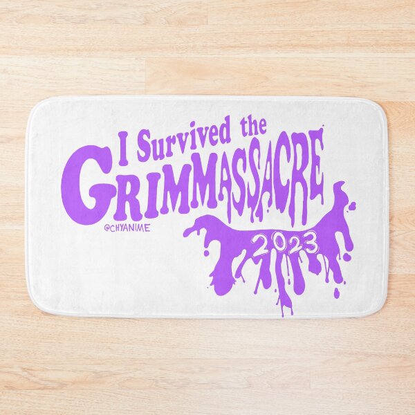 Item preview, I Survived the GrimMassacre of 2023 designed and sold by Chyanime.