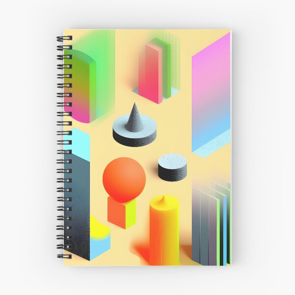 Item preview, 3D Geometry Abstract neon color pattern _ V5 designed and sold by LuisaYas.