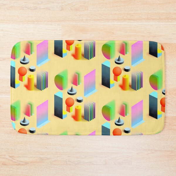 Item preview, 3D Geometry Abstract neon color pattern _ V5 designed and sold by LuisaYas.