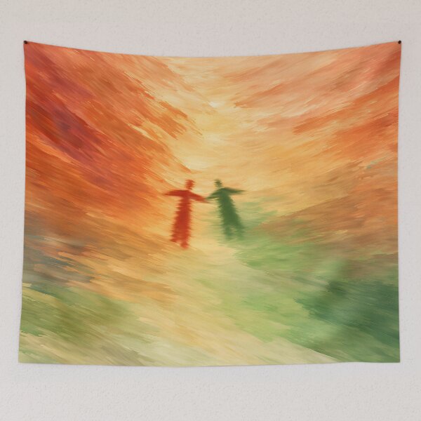 Item preview, Airborne Romance: An Impressionistic Painting designed and sold by vadimcarazan.