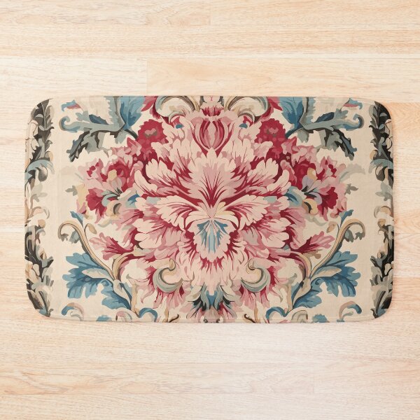 Item preview, Victorian Floral Carpet Vintage Art designed and sold by meggydesigns.