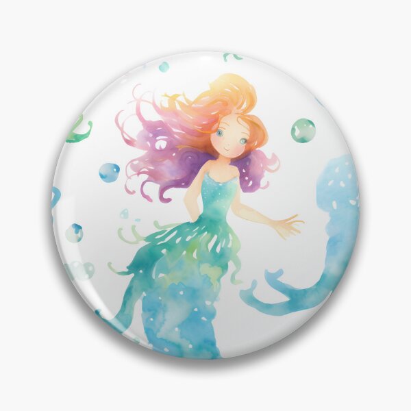 Item preview, Mermaids Pattern 10 designed and sold by DigitalPatternx.