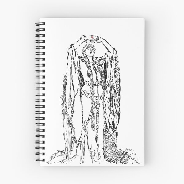 Item preview, Medieval Queen Crowning herself  designed and sold by AVeronicaLewis.