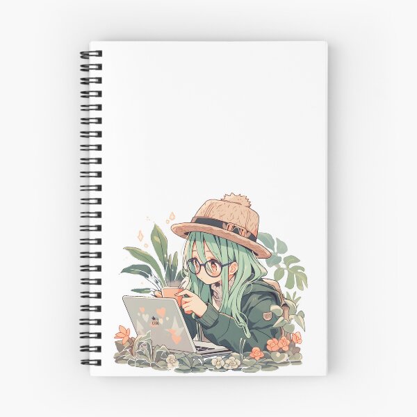 Item preview, Plants and Coffee: Anime Girl Star designed and sold by CosmicCaravan.