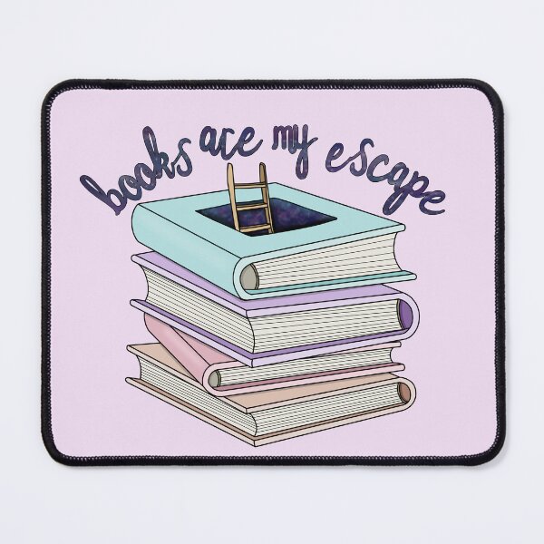 Item preview, Books are my escape designed and sold by Becky-Marie.