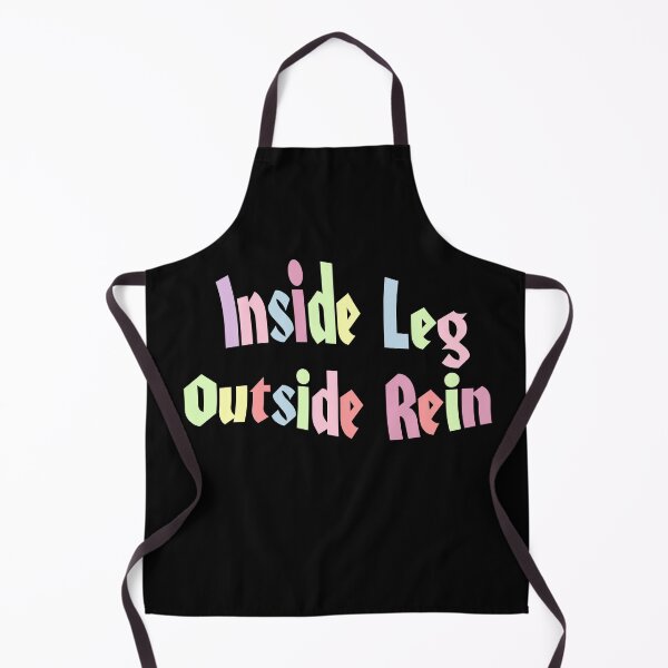 Item preview, Inside Leg Outside Rein Horse Lover Quote designed and sold by Sonatablue.