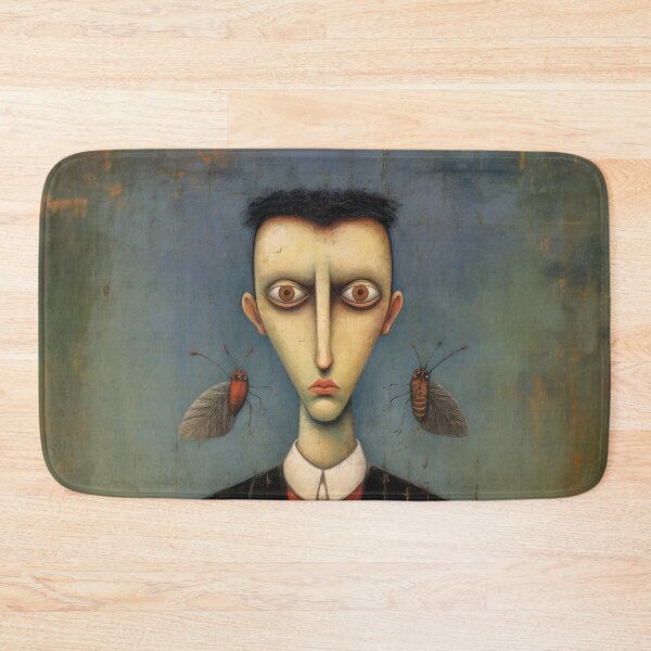 Item preview, Intense Man w Moths Nearby designed and sold by YoPedro.