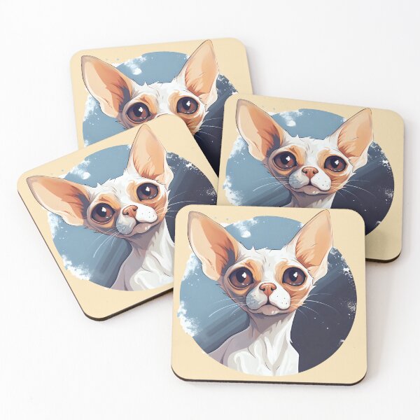 Item preview, big-eared cat designed and sold by FedoraDesign.
