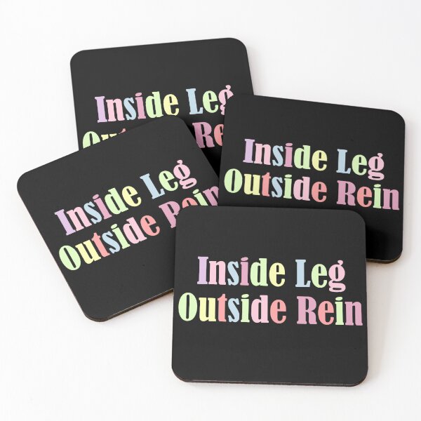 Item preview, Inside Leg Outside Rein Horse Lover Quotes  designed and sold by Sonatablue.