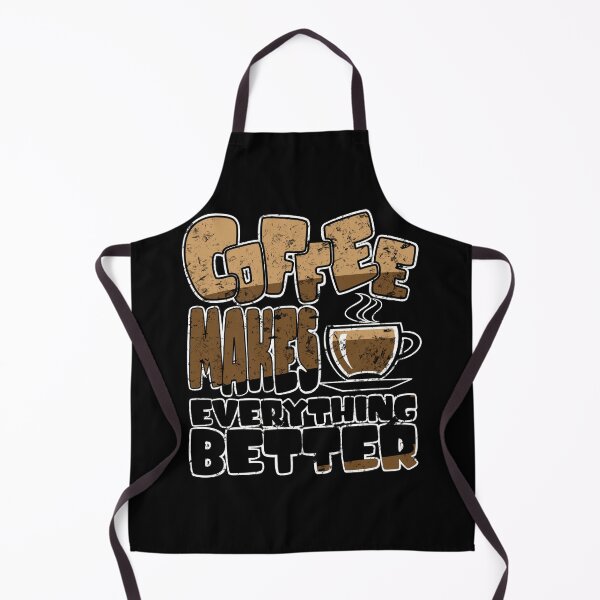 Item preview, Coffee Makes Everything Better (Distressed) designed and sold by Petrolhead T-Shirts and Art.
