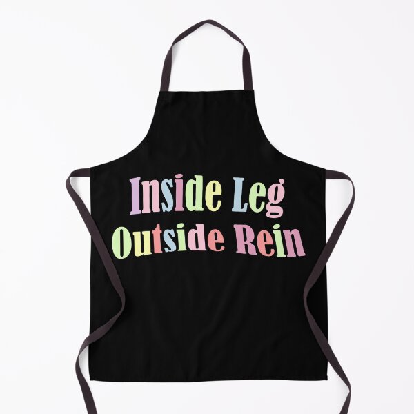 Item preview, Inside Leg Outside Rein Equestrian Quote designed and sold by Sonatablue.