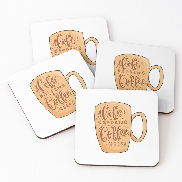 Item preview, Life Happens Coffee Helps designed and sold by billiesdesigns.