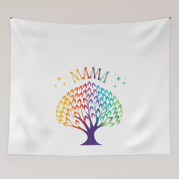 Item preview, Mama's Love Blossoming in Rainbow Tree designed and sold by Colorfully  Witchy.
