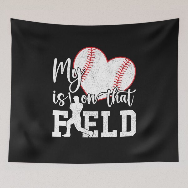 Item preview, Funny My Heart is on That Field Baseball Softball Mom Player designed and sold by Best Designer.
