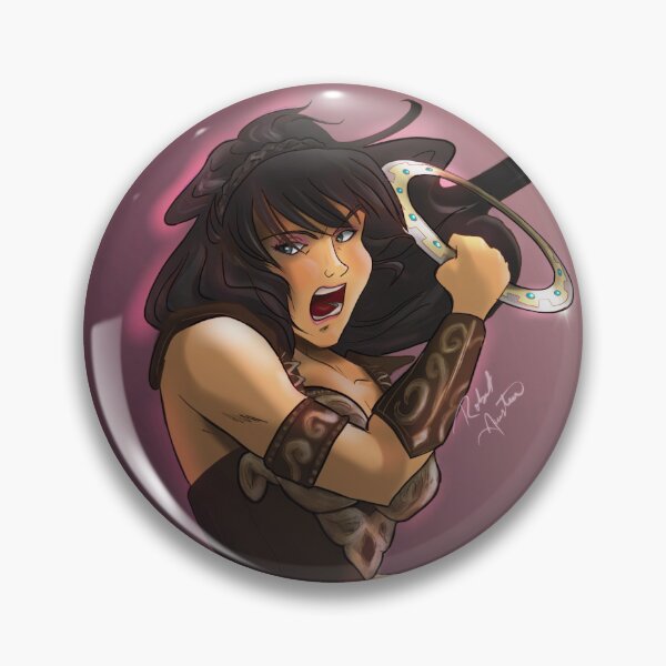 Item preview, Princess Warrior Pin designed and sold by Robert Austin.