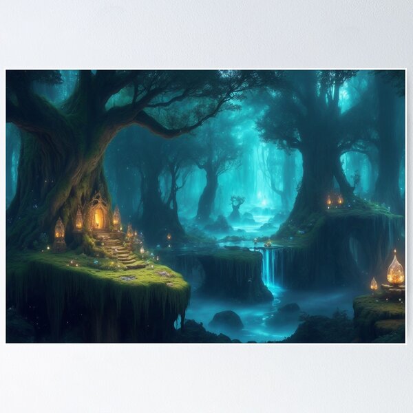 Item preview, Magical Landscape: Bewitched Forest designed and sold by AndymarsDesigns.