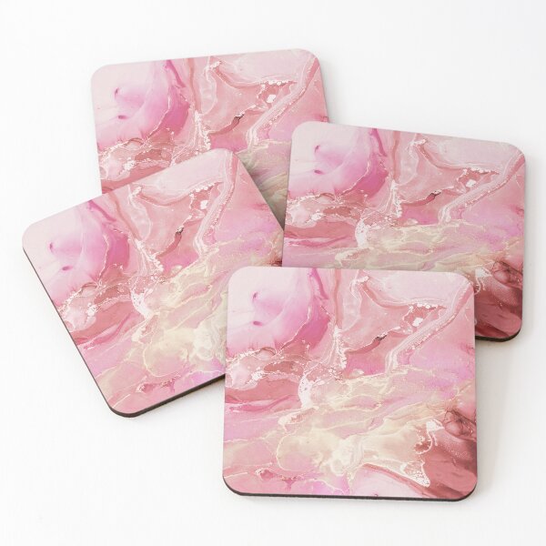 Item preview, Pink & Gold waves designed and sold by theartisanco.