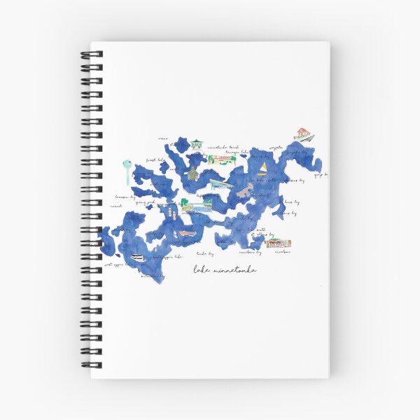 Item preview, Lake Minnetonka Watercolor designed and sold by Peyton Crest.