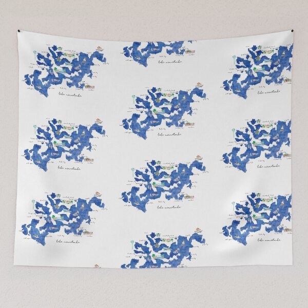 Item preview, Lake Minnetonka Watercolor designed and sold by Peyton Crest.