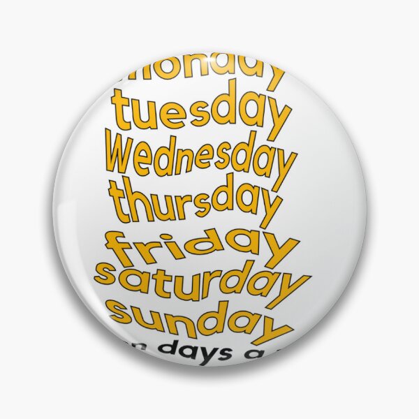 Item preview, seven days a week  designed and sold by Keeping Art Heavenly.