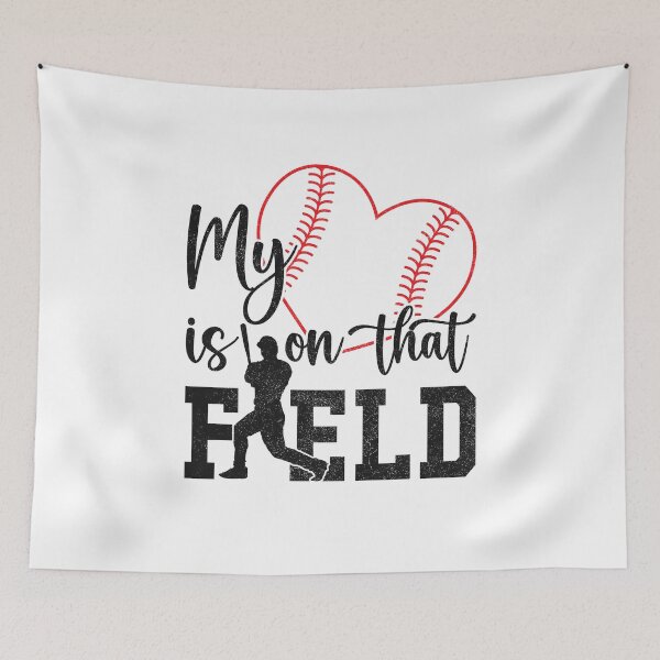 Item preview, Funny My Heart is on That Field Baseball Softball Mom Player designed and sold by Best Designer.