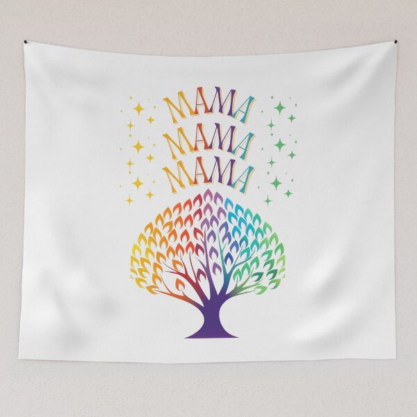 Item preview, Mama's Love Blossoming in Rainbow Tree x3 designed and sold by Colorfully  Witchy.