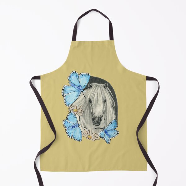 Item preview, Horse, butterflies and daisies designed and sold by KnowingWonder.