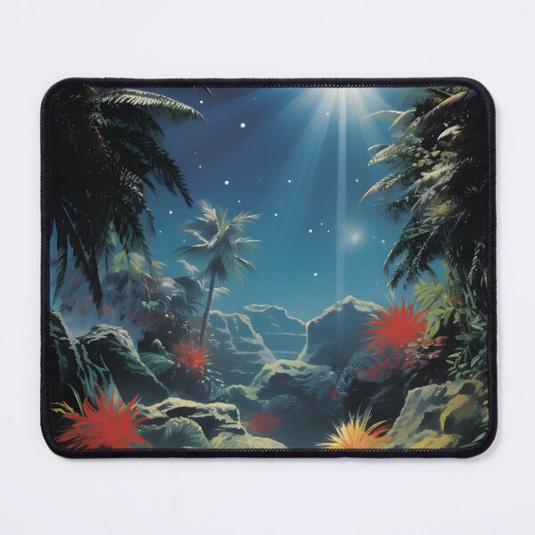 Item preview, Nighttime Space Forest designed and sold by Je-we.