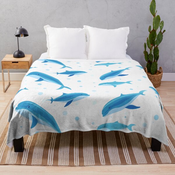 Item preview, Dolphin Pattern designed and sold by tropicaltee.